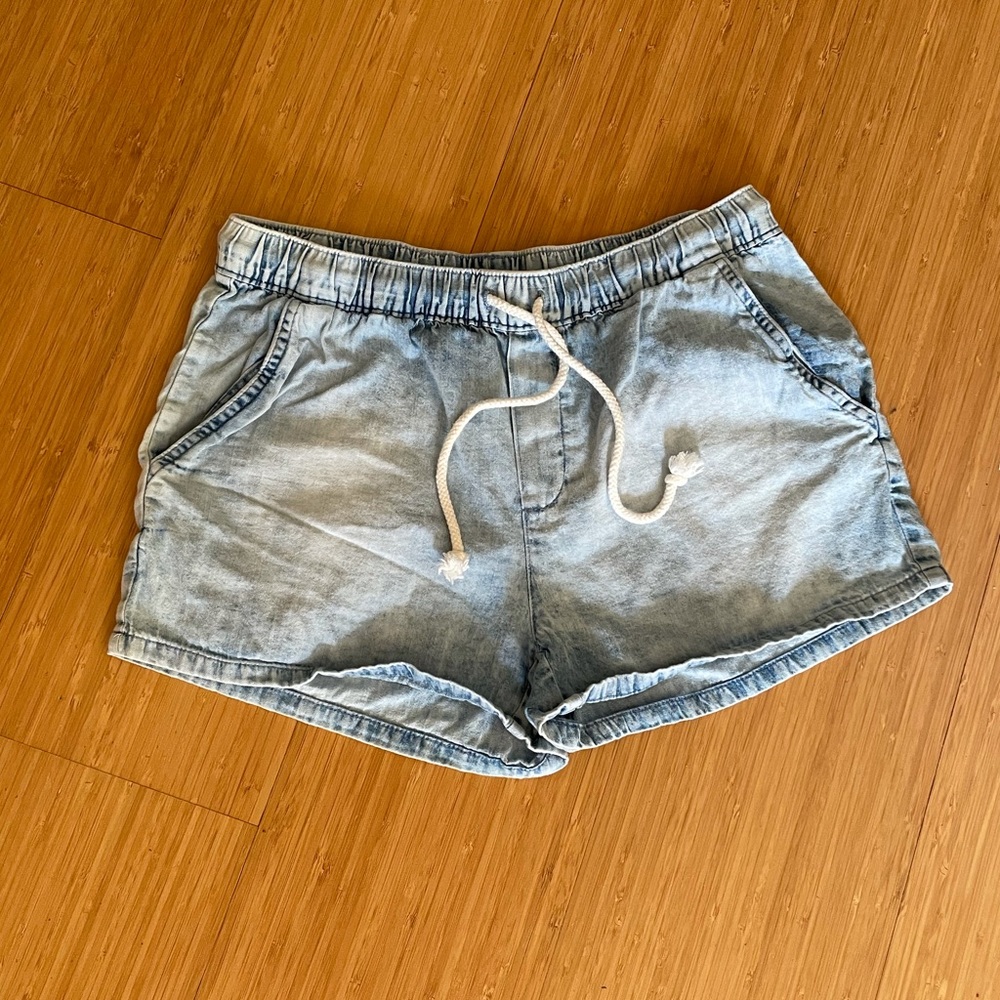 Aerie Acid Wash Jean Shorts